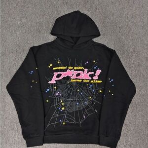Black Graphic Hoodie